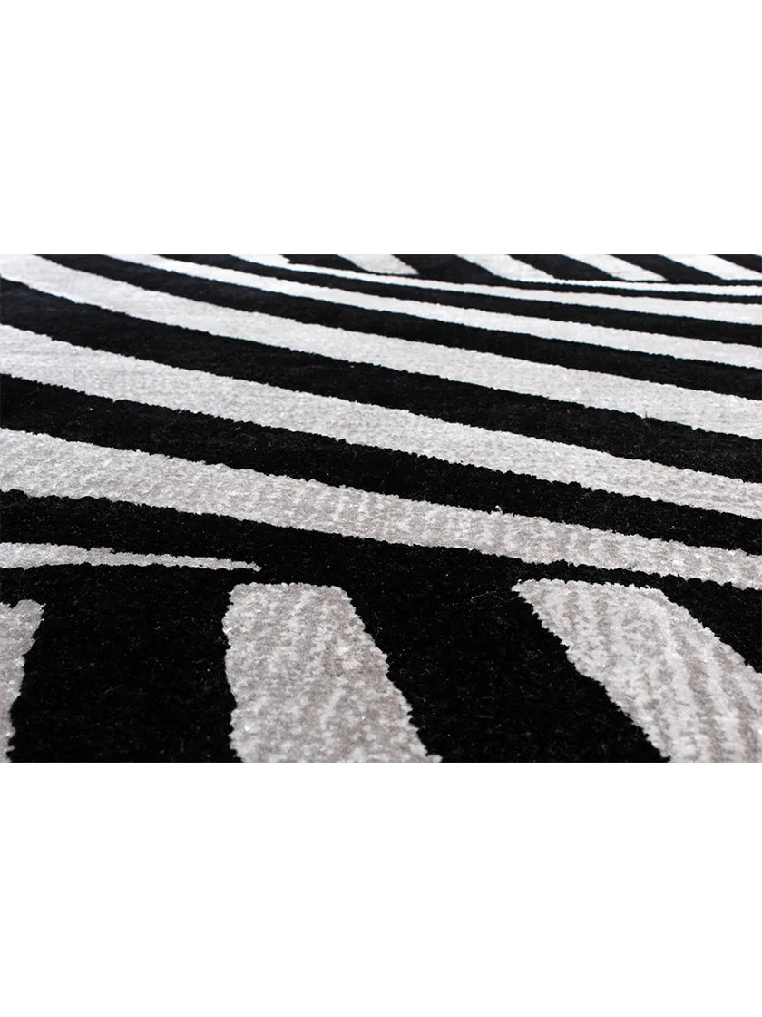 Artistic Drip Viscose & Wool Carpet & Rug