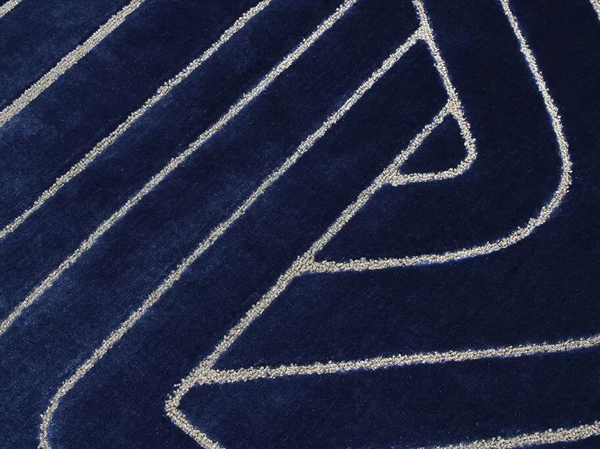 Mohair Luster Viscose & Wool Carpet & Rug