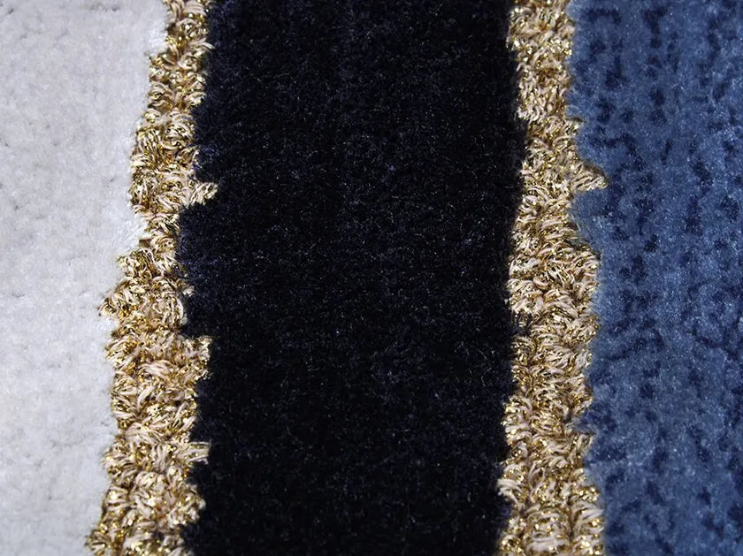 Tactile Luxury Viscose & Wool Carpet & Rug