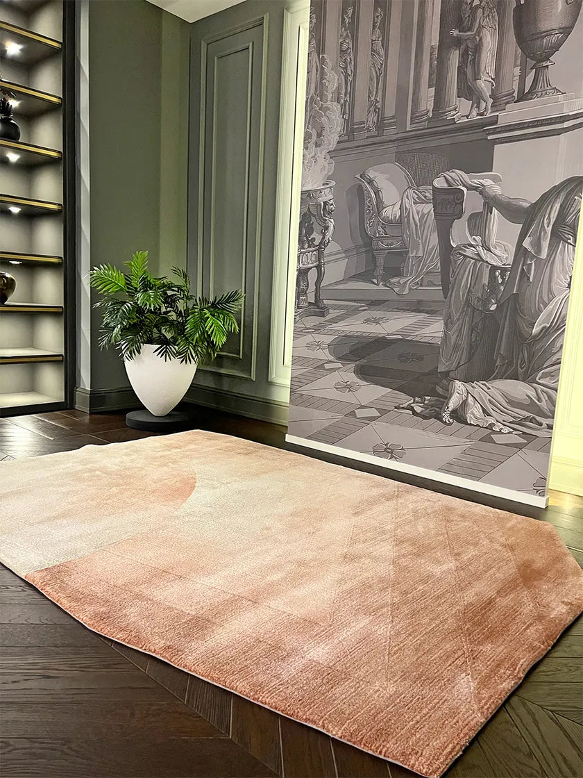 Rich Pile Viscose & Wool Carpet & Rug