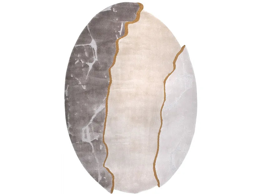 TerraGlow Viscose & Wool Carpet & Rug