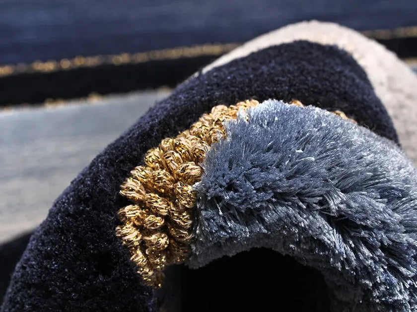 Tactile Luxury Viscose & Wool Carpet & Rug