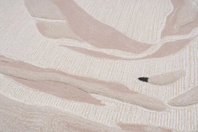 Freeform Mosaic Viscose & Wool Carpet & Rug