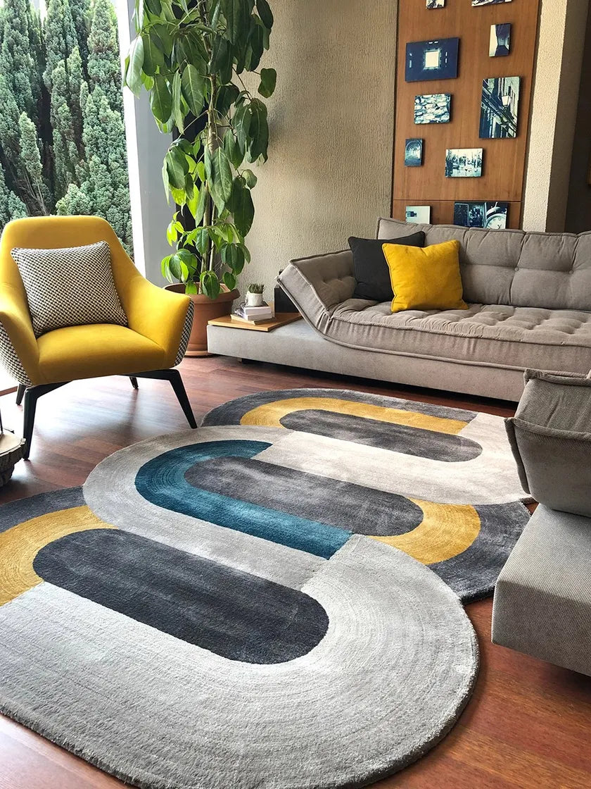 Designer Studio Viscose & Wool Carpet & Rug
