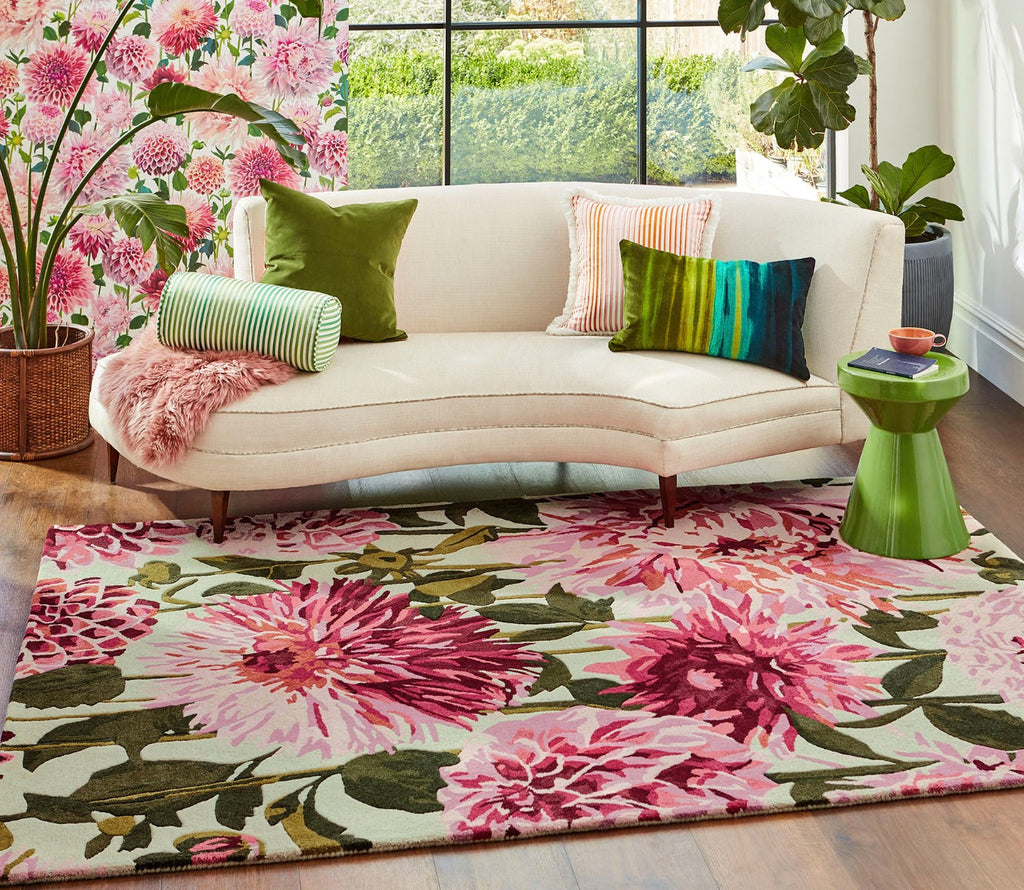 Soft Botanica Foliage Hand-Tufted Rug